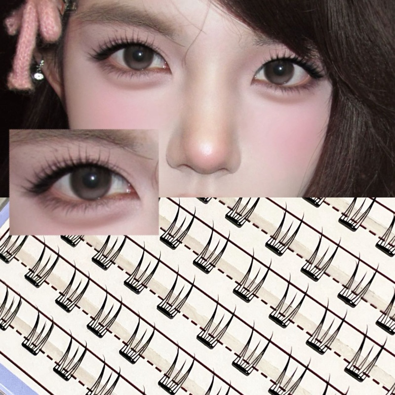 Lash Adhesive Glue - Mixiaohe Yapıştırıcısız İnce Kirpikler 4 Çeşit