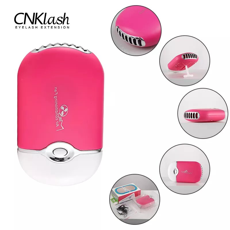 USB Mini kirpik Fan aşılama ki - Eyelash Extension Jakarta incelemesi ve fiyatı