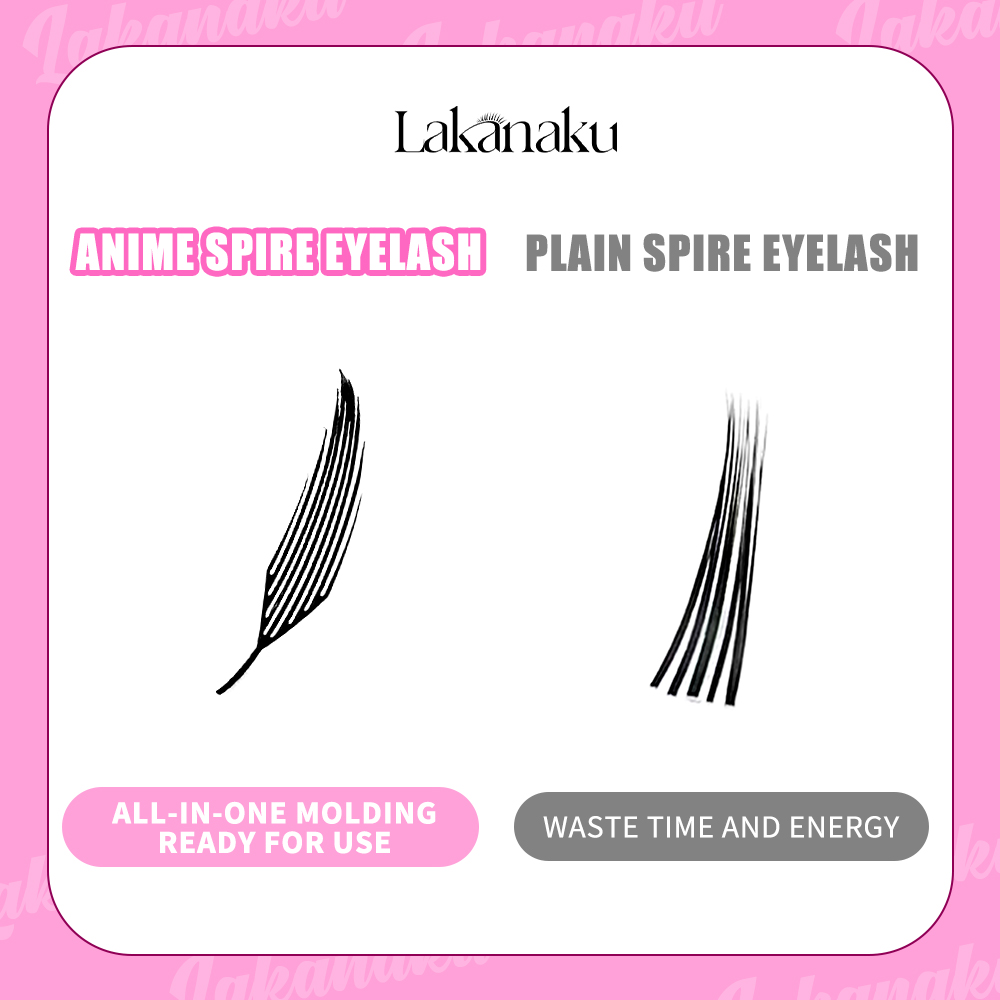 LAKANAKU Manga Anime Spire Kir - Funny Eyelash Extension incelemesi ve fiyatı