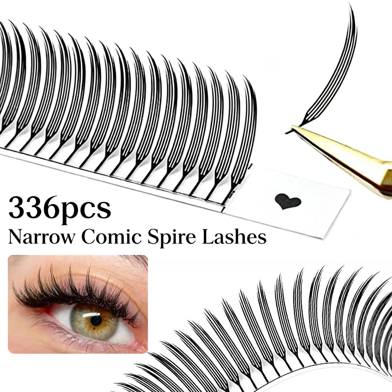MIOFIA Yeni Comic Spire Takma  - Funny Eyelash Extension incelemesi ve fiyatı
