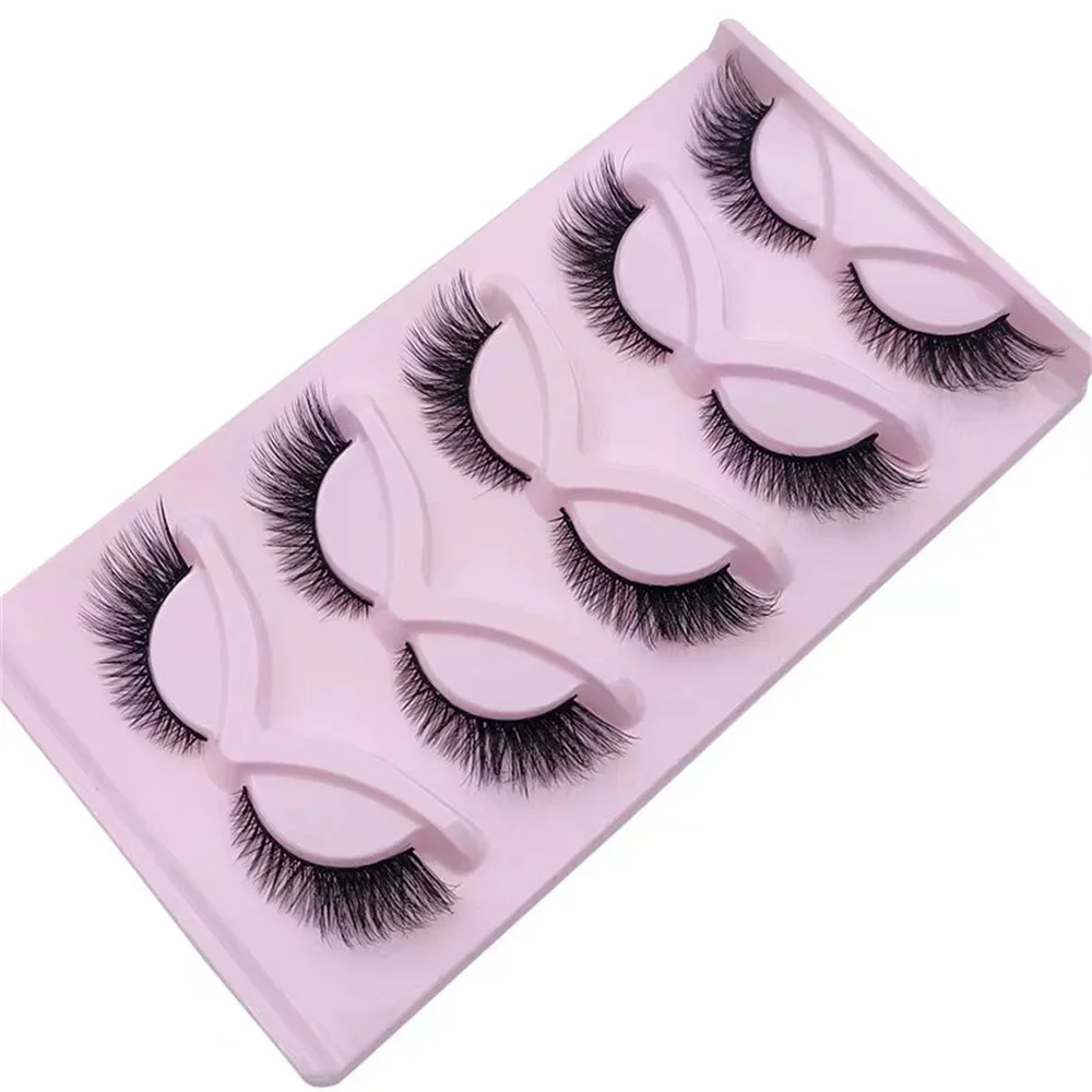 5 Pairs kedi göz Lashes Wispy  - Eyelash Extension Cat Eye Wispy incelemesi ve fiyatı