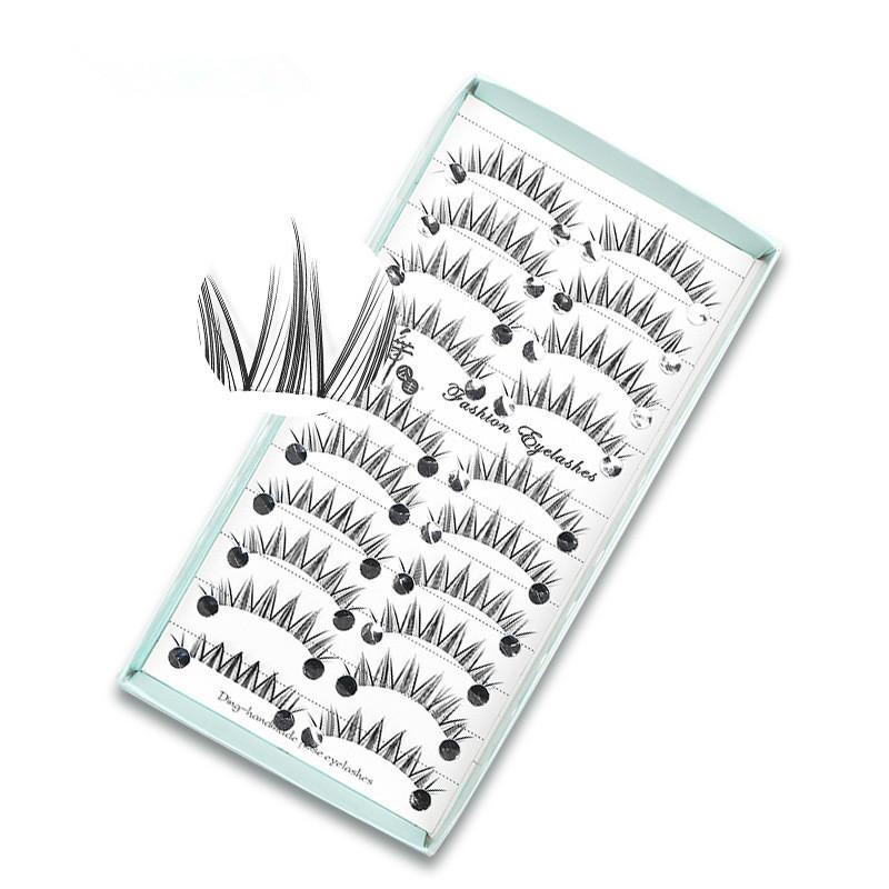 10 Çift Doğal Uzun Kıvrımlı Ke - Eyelash Extension Cat Eye Wispy incelemesi ve fiyatı